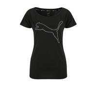 PUMA T-shirt fonctionnel noir / blanc, Taille XS