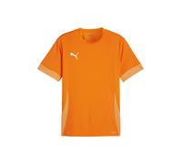 PUMA T-Shirt fonctionnel orange / blanc, Taille M