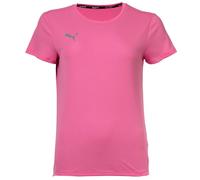 PUMA T-shirt fonctionnel pour femme - DryCELL - Col rond - Manches courtes - Uni, Rose, L
