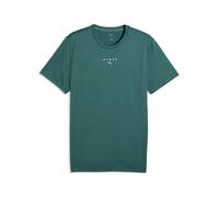 PUMA T-Shirt fonctionnel 'PUMA X HYROX' gris clair / pétrole, Taille L