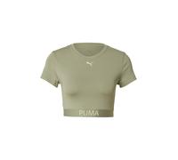 PUMA T-shirt fonctionnel 'STRONG' beige / vert pastel, Taille XL