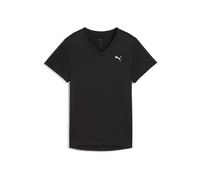 PUMA W TAD Essential Vneck Tee, T-Shirts Mixte, PUMA Black, S