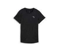 PUMA T-shirt fonctionnel 'Tad Essential' noir chiné / blanc, Taille M