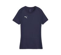 PUMA Teamfinal Casuals Tee WMN Mixte, Bleu Marine Argent, M