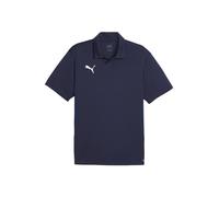 PUMA T-Shirt fonctionnel 'Team Goal' bleu marine / blanc, Taille L