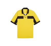 PUMA T-Shirt fonctionnel 'TeamClassic' jaune / noir, Taille S