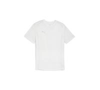 PUMA T-Shirt fonctionnel 'TeamFinal' argent / blanc, Taille L