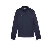 PUMA T-Shirt fonctionnel 'TeamGoal' bleu marine / blanc, Taille 128