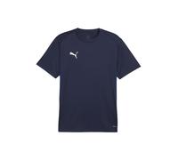 PUMA T-Shirt fonctionnel 'TeamGOAL' bleu marine / blanc, Taille XXL