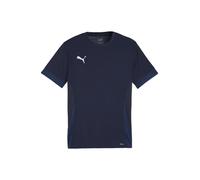 PUMA T-Shirt fonctionnel 'TeamGoal Matchday' marine / blanc, Taille L