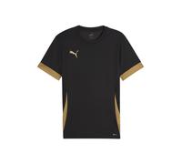 PUMA T-Shirt fonctionnel 'TeamGoal Matchday' moutarde / noir, Taille M