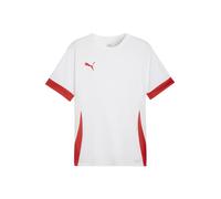 PUMA T-Shirt fonctionnel 'TeamGoal Matchday' rouge / blanc, Taille L