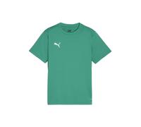 PUMA T-Shirt fonctionnel 'TeamGoal' vert / blanc, Taille 140