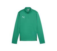 PUMA T-Shirt fonctionnel 'TeamGoal' vert / blanc, Taille 140