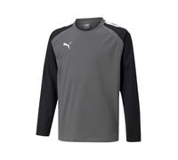 PUMA teamLIGA Training SW T-Shirt à Manches Longues Mixte Junior, Nacré Fumé, Taille 116/5-6 Ans