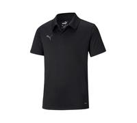 PUMA T-Shirt fonctionnel 'TeamLiga' gris / noir, Taille 116
