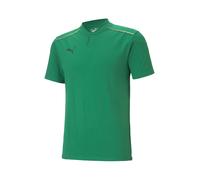 PUMA T-Shirt fonctionnel vert gazon / noir, Taille S