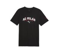 Puma Ac Milan Ftblculture Short Sleeve T-shirt Noir XL Homme
