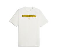 PUMA T-shirt ftblCulture Borussia Dortmund Homme, Accessoires, Blanc, XL XL