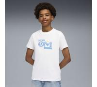 PUMA T-shirt FtblCulture Olympique de Marseille Enfant et Adolescent, Vêtements, Blanc, 7-8Y 7-8Y