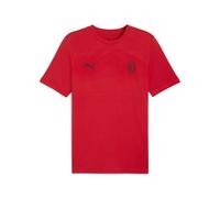 A.C. Milan Ftbless T-Shirt avec Logo Puma Produit Officiel, Rouge, M Mixte