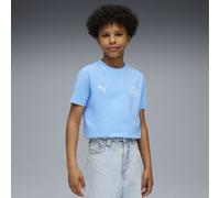 PUMA T-shirt FtblEssentials Manchester City Enfant et Adolescent, Vêtements, Light Bleu/Blanc, 11-12Y 11-12Y