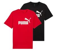 Puma T-Shirt Homme 2er Pack ESS No.1 Logo Tee Col Rond Manches Courtes Uni