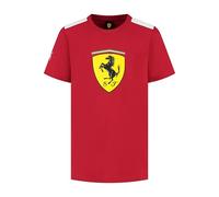 PUMA T-Shirt Homme Scuderia Ferrari F1 avec Grand Logo Scudetto - Rouge - Taille: L