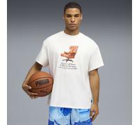 PUMA T-shirt Hooptopian Health Hooptopia Homme, Vêtements, Blanc, XL XL