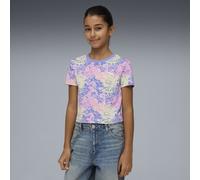 PUMA T-shirt imprimé Baby Enfant et Adolescent, Vêtements, Violet, 7-8Y 7-8Y