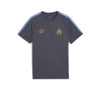 PUMA T-Shirt King Olympique de Marseille Homme XXL, Galactic Gray Luminous Blue