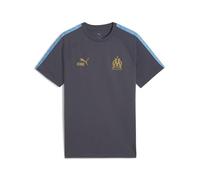 PUMA T-Shirt King Olympique de Marseille Homme XXL, Galactic Gray Luminous Blue