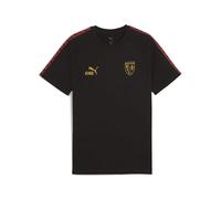 PUMA T-Shirt King RC Lens Homme M, Black Matte Gold Beige