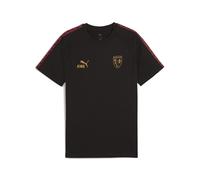 PUMA T-shirt King RC Lens Homme, Sport, Noir/Matte Doré, L L