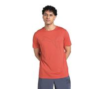 PUMA T-Shirt Logo Cat chiné TAD Essentiels Homme L Red Fire Heather