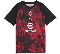 Puma T-shirt Manches Courtes Junior Avant-match Ac Milan 25/26