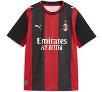 Puma Maillot réplique domicile junior AC Milan manches courtes Rouge 5-6 ans