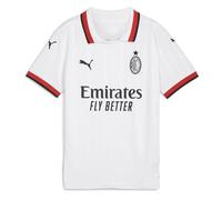 Puma Ac Milan 24/25 Away Junior Short Sleeve T-shirt Blanc 7-8 Years Enfants