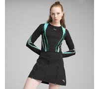 PUMA T-shirt manches longues à motif DARE TO Femme, Vêtements, Noir, XL XL