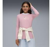 PUMA T-shirt manches longues à motif nœud Enfant et Adolescent, Vêtements, Rose, 13-14Y 13-14Y