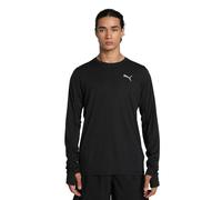 PUMA T-Shirt Manches Longues Homme Noire Fd Run Noir XS