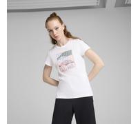 PUMA T-shirt motif montagne GRAPHICS Femme, Vêtements, Blanc, L L