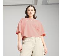 PUMA T-shirt oversize à motif PREMIUM ESS Femme, Vêtements, Rose, M M