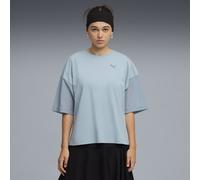 Puma Her Oversized Short Sleeve T-shirt Bleu M Femme
