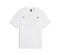 PUMA T-shirt oversize Scuderia Ferrari Miami Homme, Accessoires, Blanc, L L