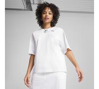 PUMA T-shirt oversize Wardrobe Essentials Femme, Vêtements, Blanc, S S