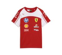 PUMA T-shirt Replica Scuderia Ferrari HP Enfant et Adolescent, Accessoires, Rouge, 15-16Y 15-16Y