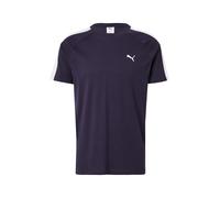 PUMA T-Shirt 'T7' bleu marine / blanc, Taille L