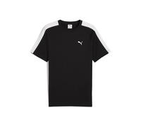 PUMA T-Shirt 'T7' noir / blanc, Taille L