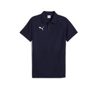 PUMA T-Shirt 'Team' bleu foncé / blanc, Taille S